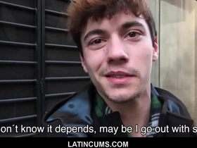 Latincums.com - young amateur latino twink boy paid cash fuck stranger pov