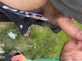 Cutie cub jason dutch blows hung buddy in the great outdoors