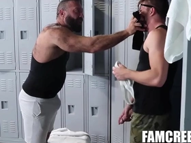 Alex tikas catches his stepson kyle hart smelling jock straps