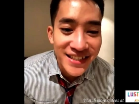 I chat with a handsome thai guy on the video call