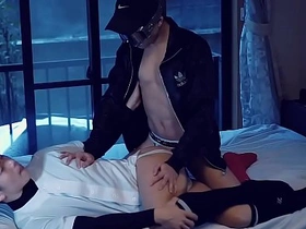 Japanese twink gets fucked and fisted